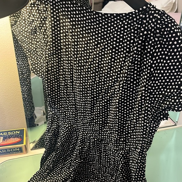 Torrid - Polka Dot Challis Skater Dress - Picture 6 of 6